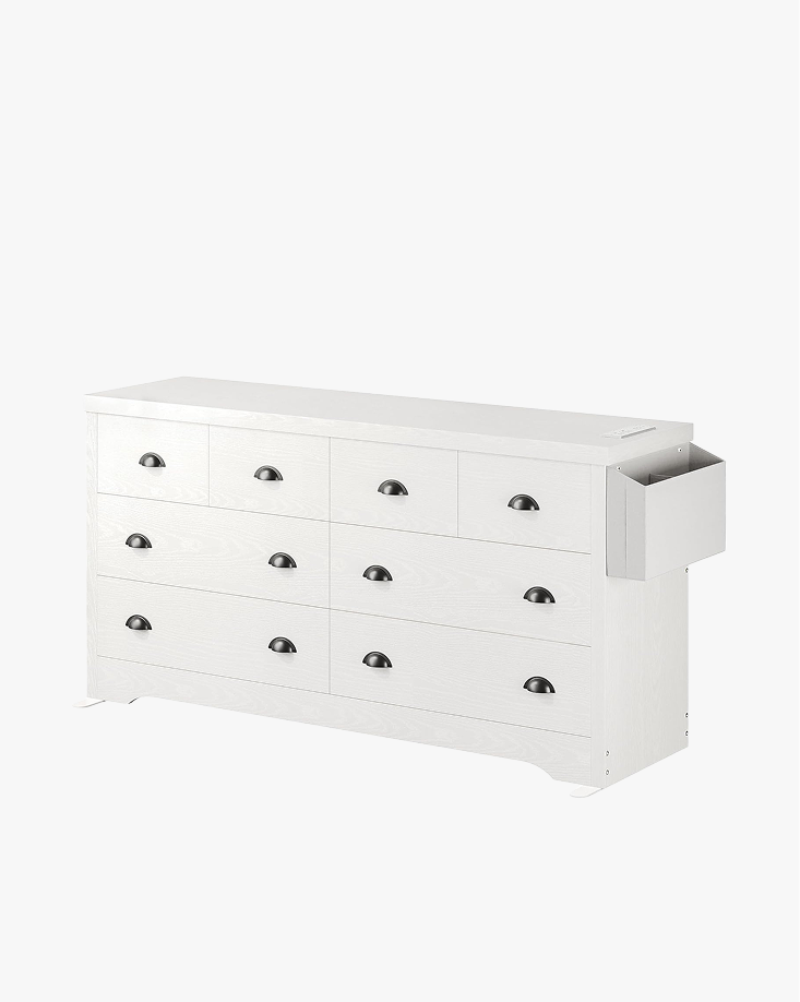 LIKIMIO Wooden 8-Drawers Dresser (59")