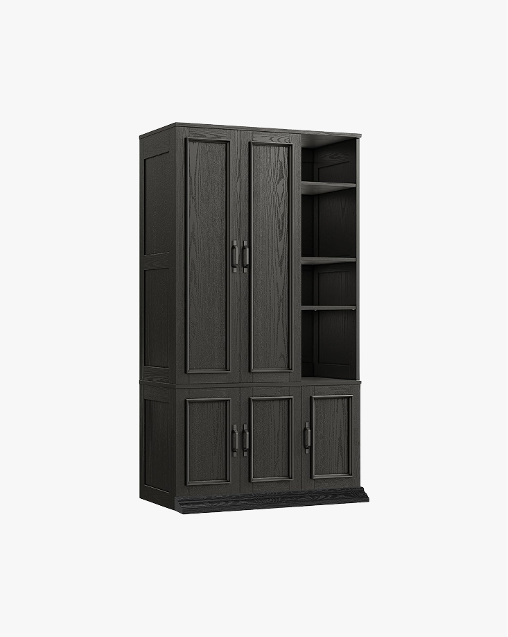 LIKIMIO Armoire Wooden Wardrobe Closet (70")