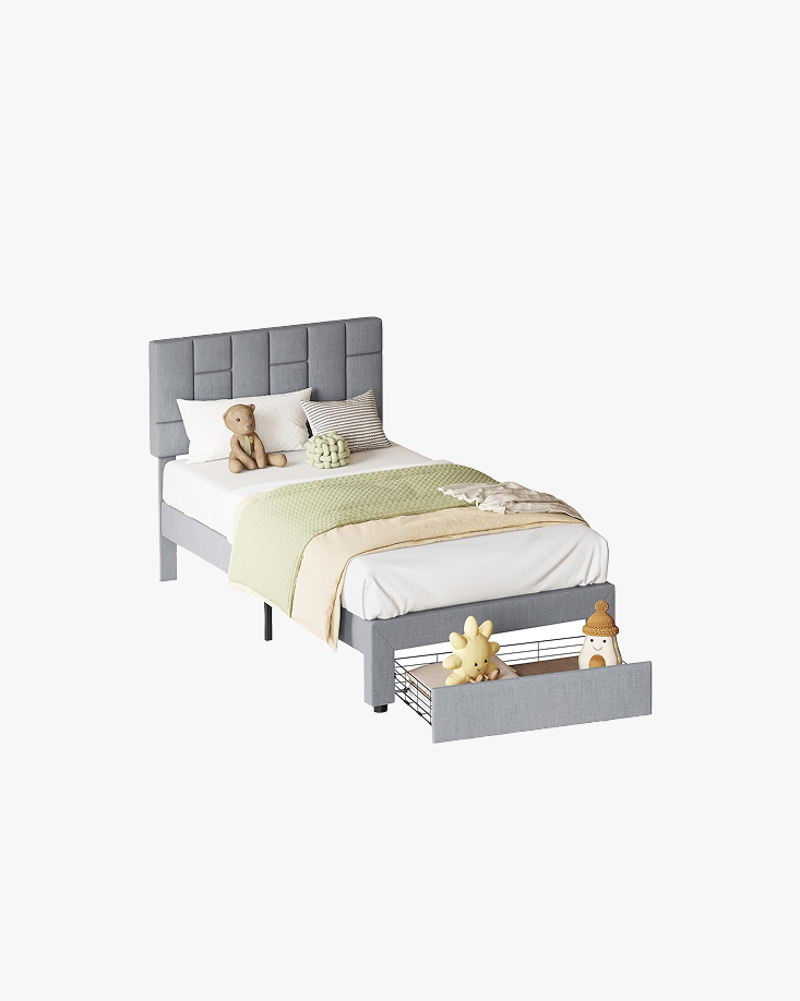 LIKIMIO Storage Bed Frame