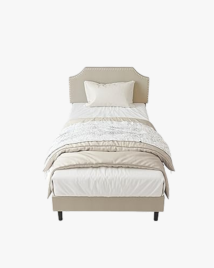 LIKIMIO Signature Nailhead Bed Frame