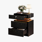 LIKIMIO Nightstand with Lock