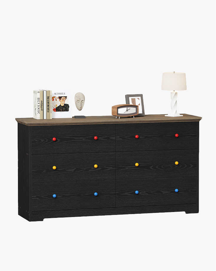LIKIMIO Wide Wood Chest Dresser (59" )