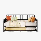 LIKIMIO Industrial Retro Style Multifunctional Sofa Bed