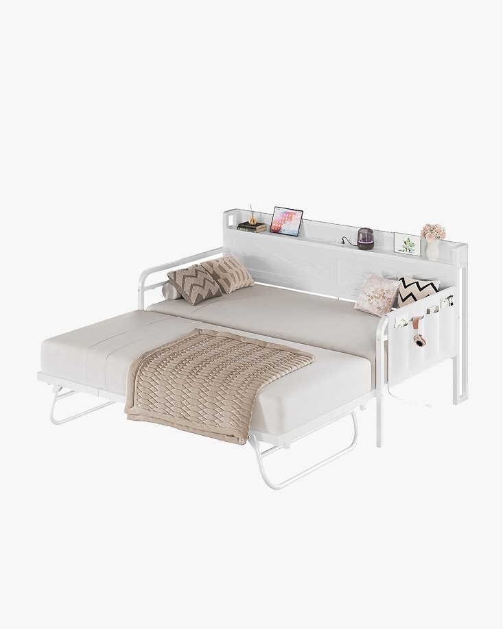 LIKIMIO Trundle Sofa Bed Frame