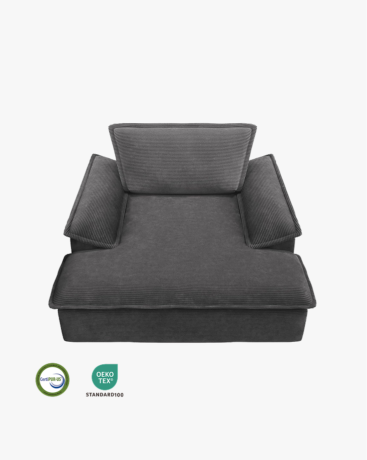 LIKIMIO 59" Lounge Sofa