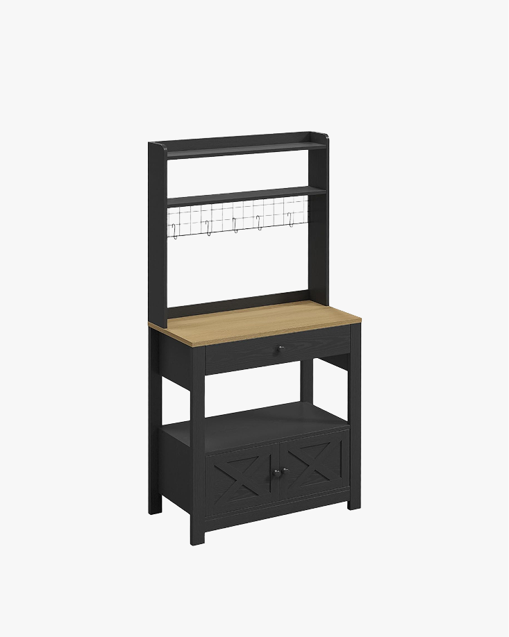 LIKIMIO Farmhouse Style Baker Rack