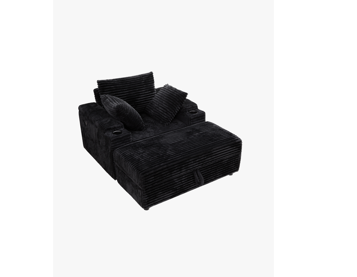 LIKIMIO Extra Large Corduroy Recliner（54”）