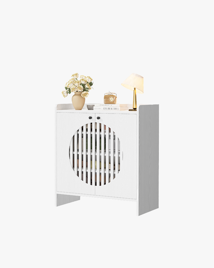 LIKIMIO Independent 4-Tier Adjustable Shoe Rack Storage Rack