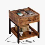 LIKIMIO Retro Charging Nightstand