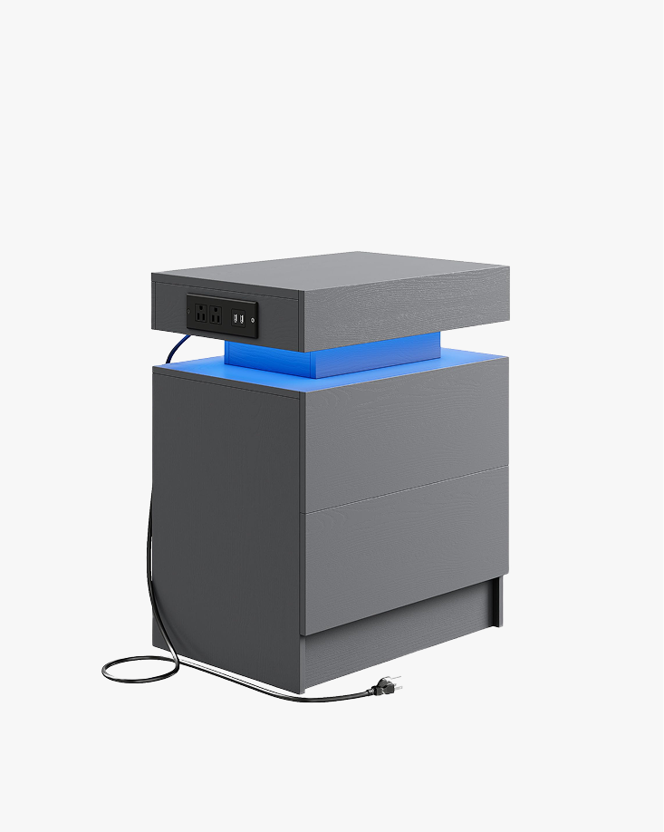 LIKIMIO LED Socket Nightstand