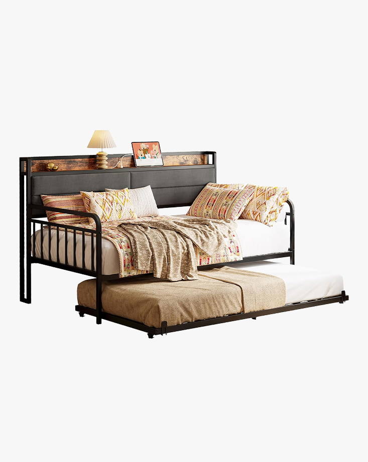 LIKIMIO Trundle Sofa Bed