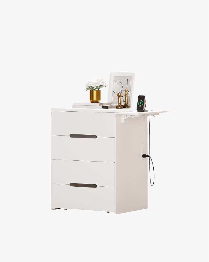 LIKIMIO 3-in-1 Make Up Vanity & End Table （31.9"）