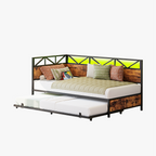 LIKIMIO 2-IN-1 Pull-Down Scroll Wheel Corner Bed