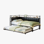 LIKIMIO L-Shaped Trundle Corner Bed