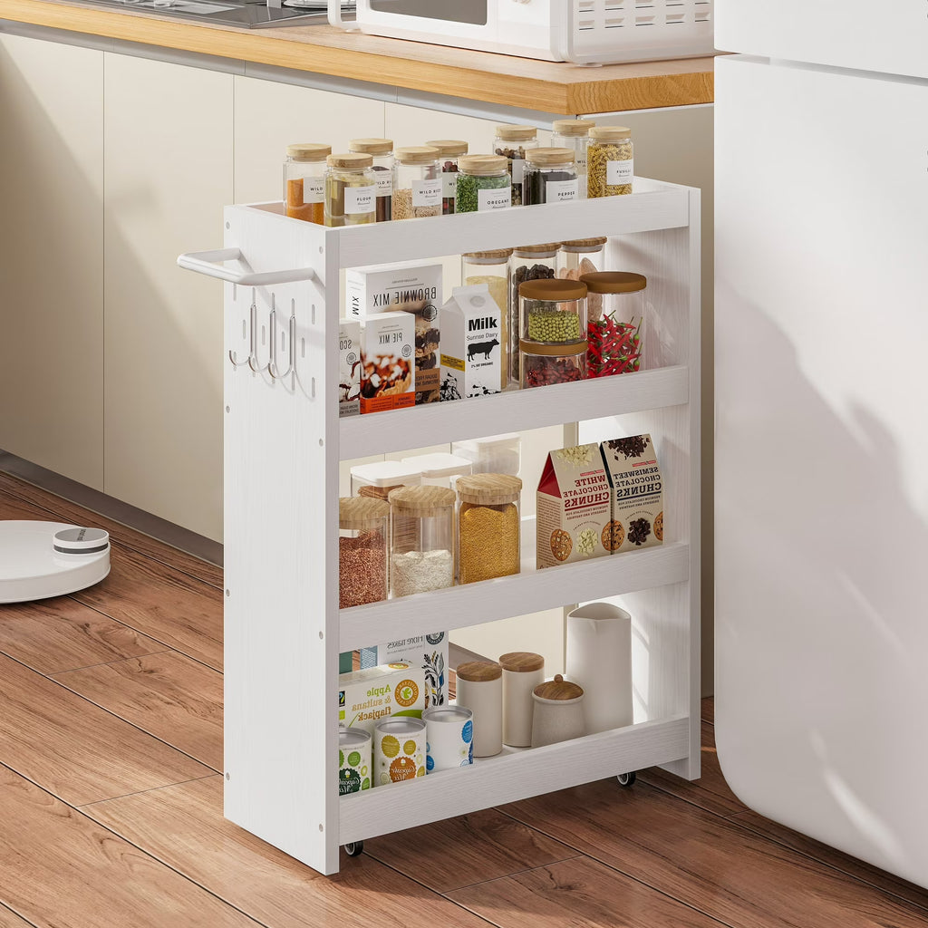 LIKIMIO Four-Layer Slim Rolling Cart