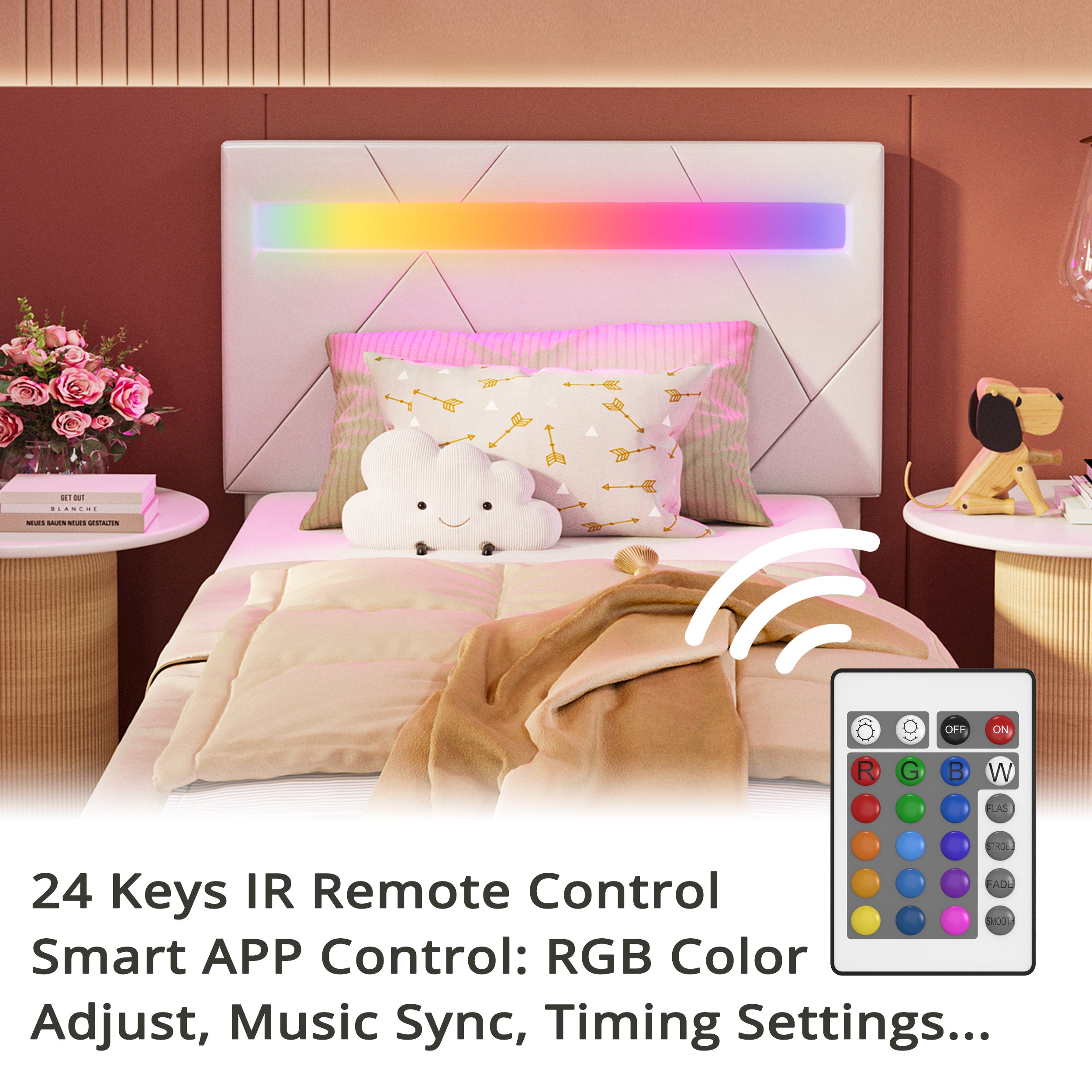 LIKIMIO LED Bed Frame (Smart APP Control)