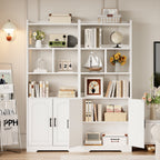LIKIMIO Cube Bookcase with Backrest（63“）
