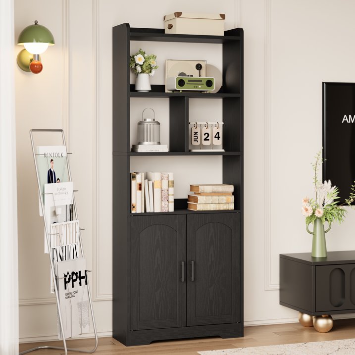 LIKIMIO Cube Bookcase with Backrest（63“）