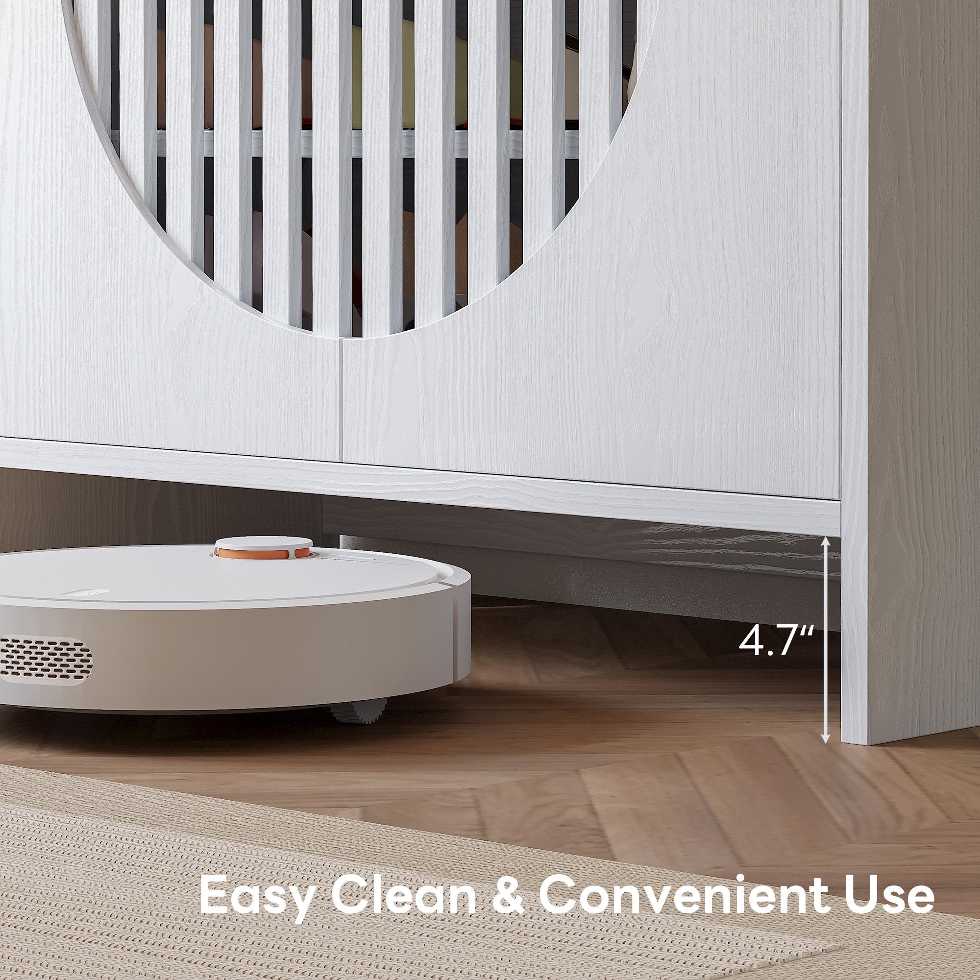 LIKIMIO Independent 4-Tier Adjustable Shoe Rack Storage Rack