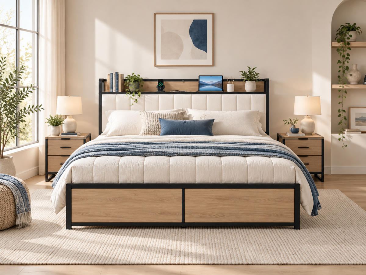 Element Nest Series bedroom scene